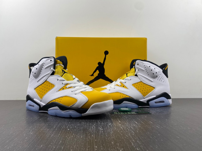 air jordan 6 retro yellow ochre ct8529-170