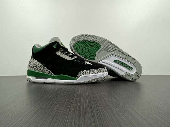 air jordan 3 retro pine green ct8532-030