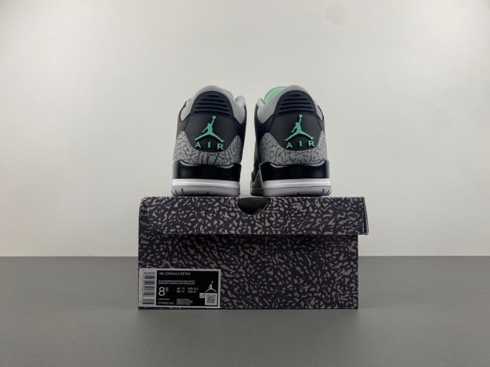 air jordan 3 “green glow” ct8532-031