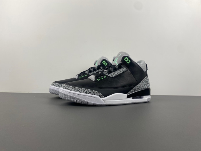 air jordan 3 “green glow” ct8532-031