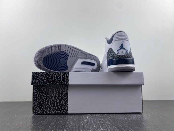 air jordan 3 “white/navy” ct8532-140