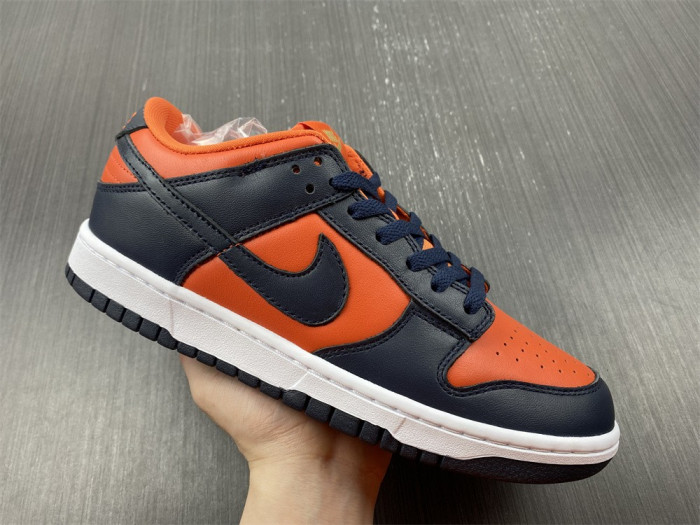 nike dunk low sp champ colors university orange marine cu1727-800