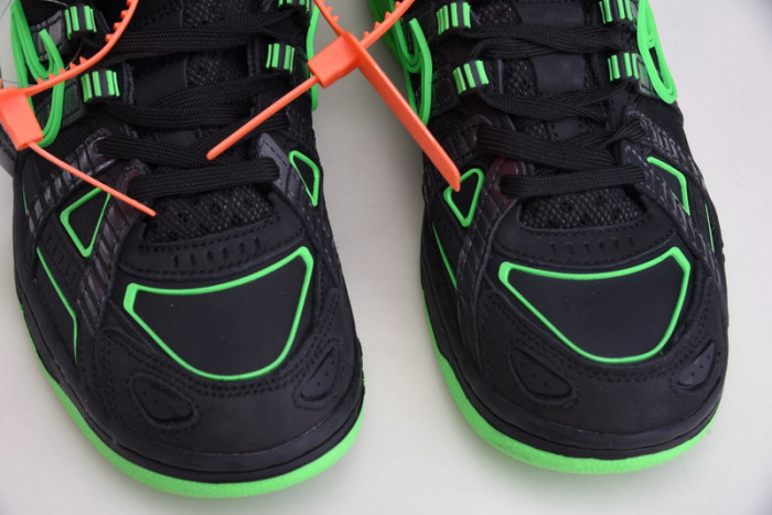 of x nike air rubber dunk “green strike” cu6015-001