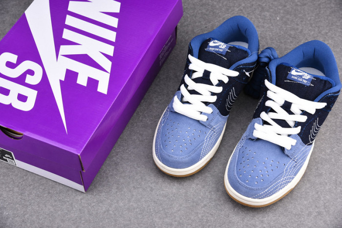 nike sb dunk low denim sashiko cv0316-400