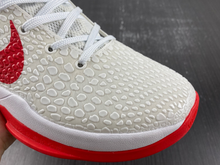 nike zoom kobe 6 red/ white cw2190-400