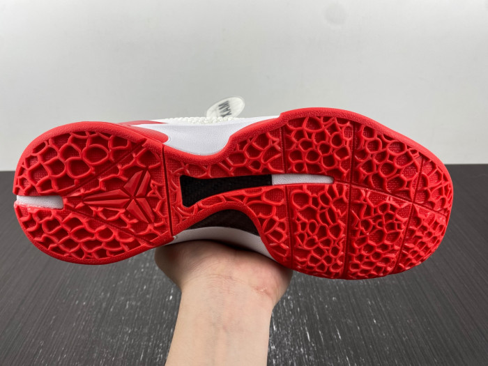 nike zoom kobe 6 red/ white cw2190-400