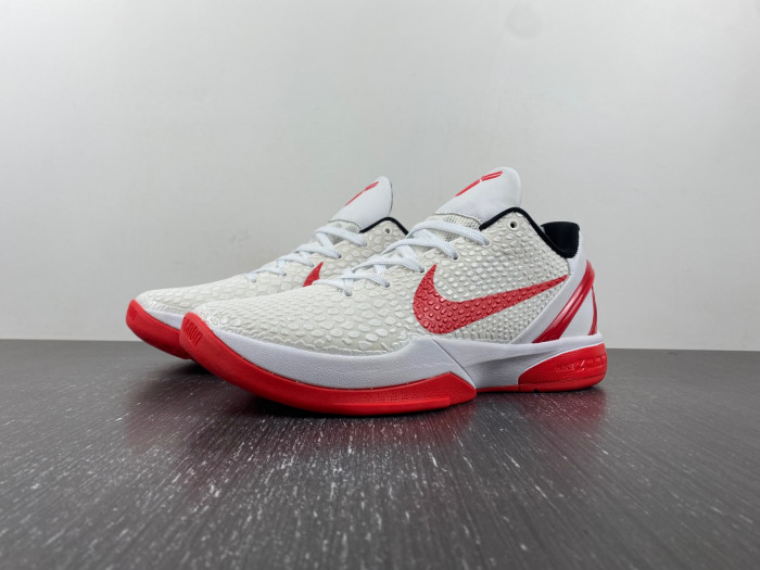 nike zoom kobe 6 red/ white cw2190-400