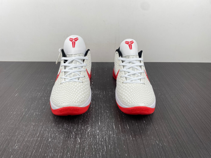 nike zoom kobe 6 red/ white cw2190-400