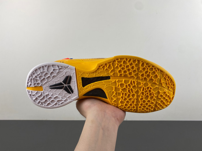 nike kobe 6 protro yellow cw2190-501