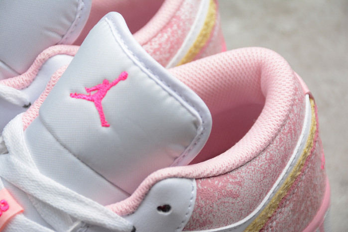 air jordan 1 low paint drip (gs) - cw7104-601