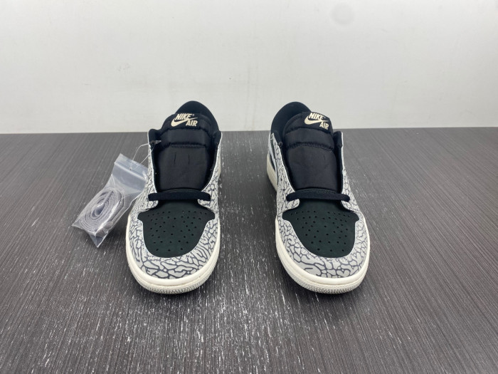 air jordan 1 retro low og black cement cz0790-001