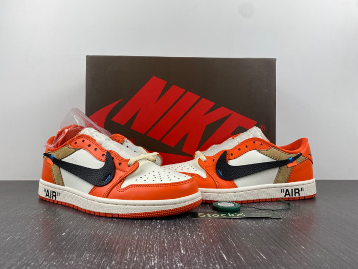 off white x air jordan 1 travis scott low top cz0790-113