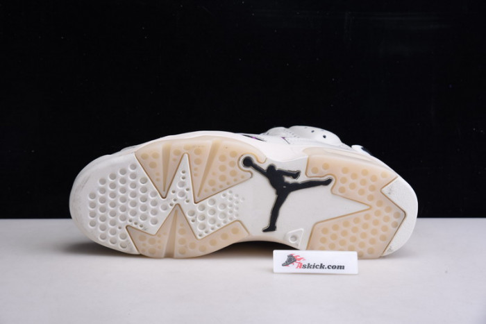 air jordan 6 retro quai54 sail black (2020) cz4152-101