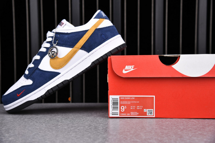 nike dunk low kasina industrial blue cz6501-100