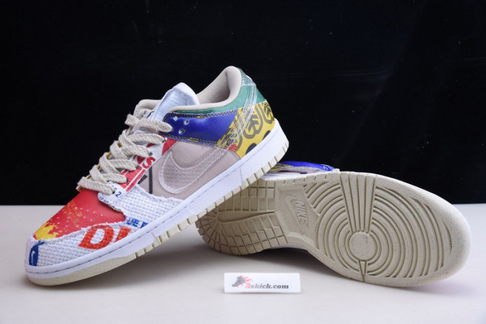 nike dunk low sp city market da6125-900