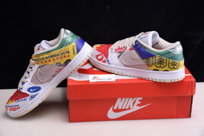 nike dunk low sp city market da6125-900