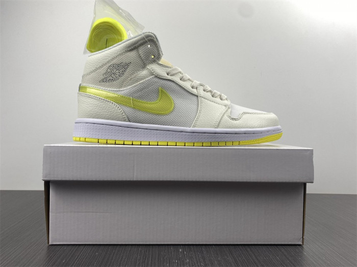 air jordan 1 mid se voltage yellow (w) db2822-107