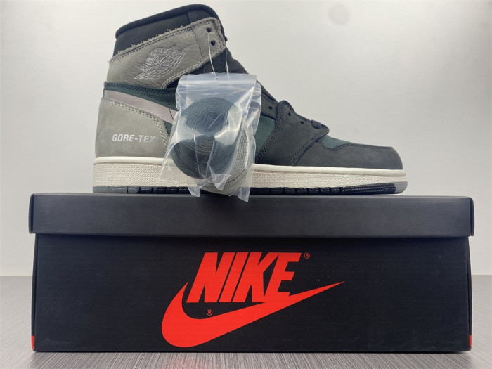 air jordan 1 retro high element gore-tex black particle grey db2889-001