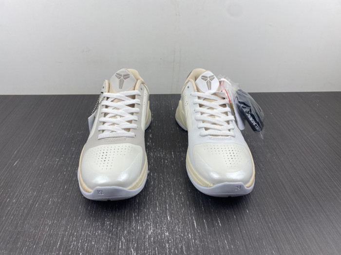 nike kobe 5 protro undefeated rice white db4796-101
