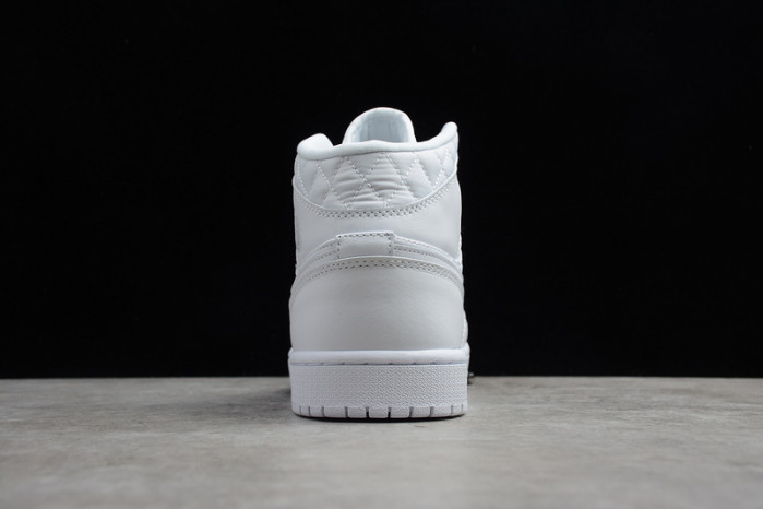 air jordan 1 mid quilted white (w) db6078-100