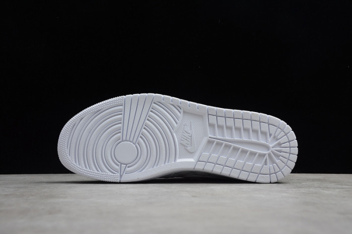 air jordan 1 mid quilted white (w) db6078-100