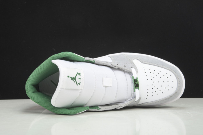 air jordan 1 mid grey green dc7294-103