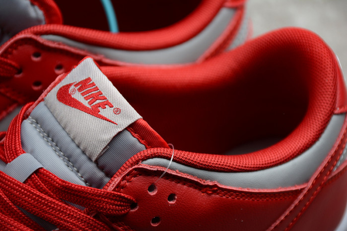 nike dunk low retro medium grey varsity red unlv (2021) dd1391-002