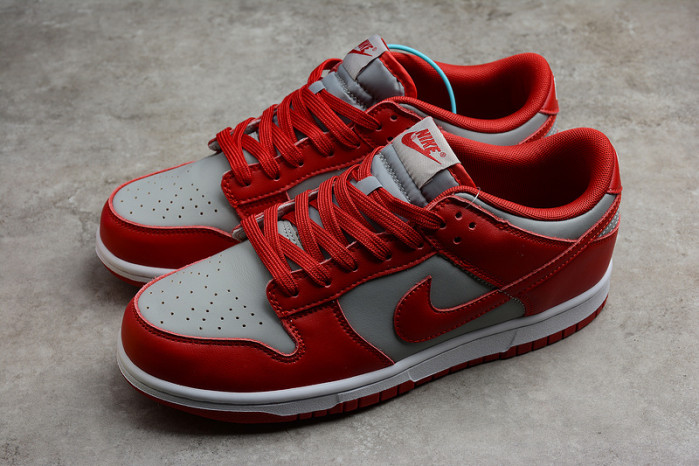 nike dunk low retro medium grey varsity red unlv (2021) dd1391-002