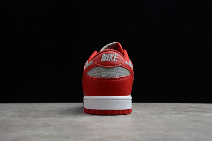 nike dunk low retro medium grey varsity red unlv (2021) dd1391-002