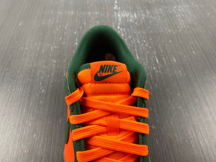 nike dunk low “miami hurricanes” dd1391-300