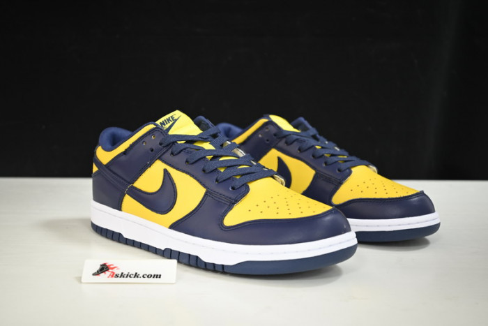 nike dunk low michigan dd1391-700
