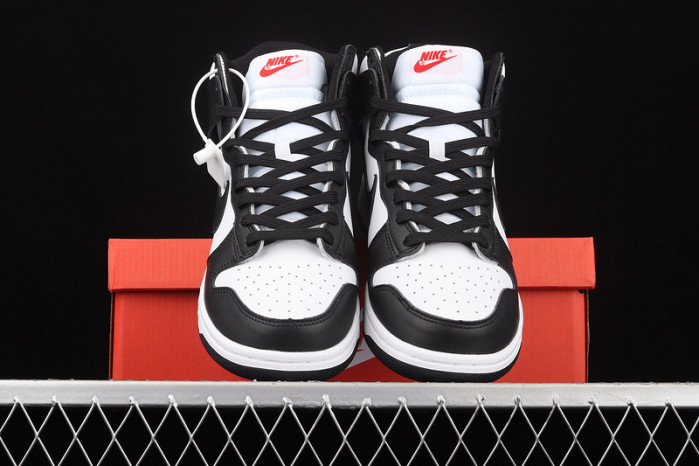 nike dunk high black white (2021) dd1399-105