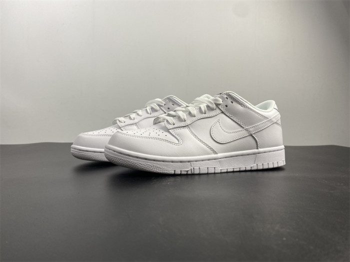 nike dunk low triple white (2021) dd1503-109
