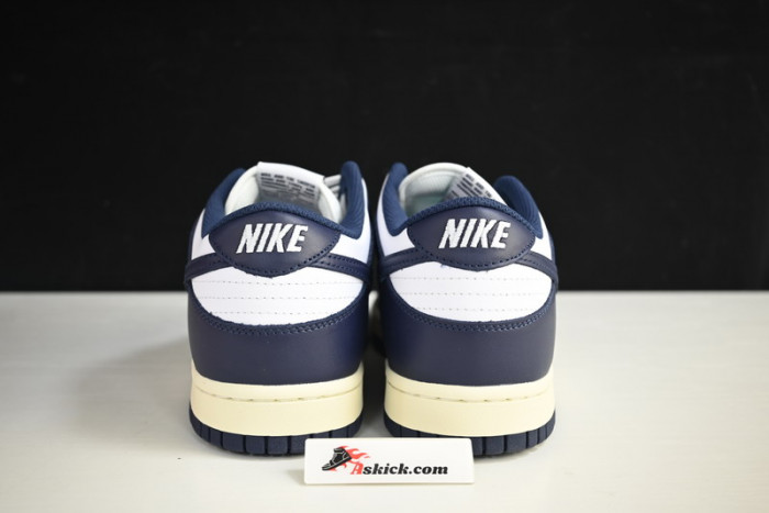 nike sb dunk low navy blue white dd1503-115