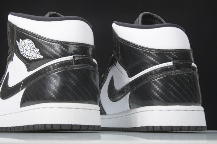air jordan 1 mid carbon fiber dd1649-001