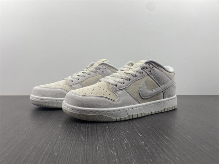 nike dunk low prm “vast grey” dd8338-001