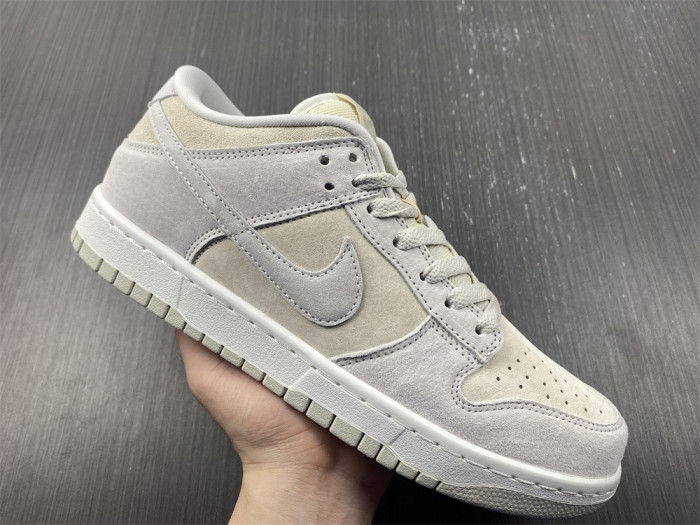 nike dunk low prm “vast grey” dd8338-001