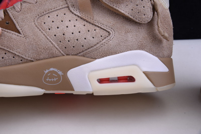 air jordan 6 retro travis scott british khaki dh0690-200