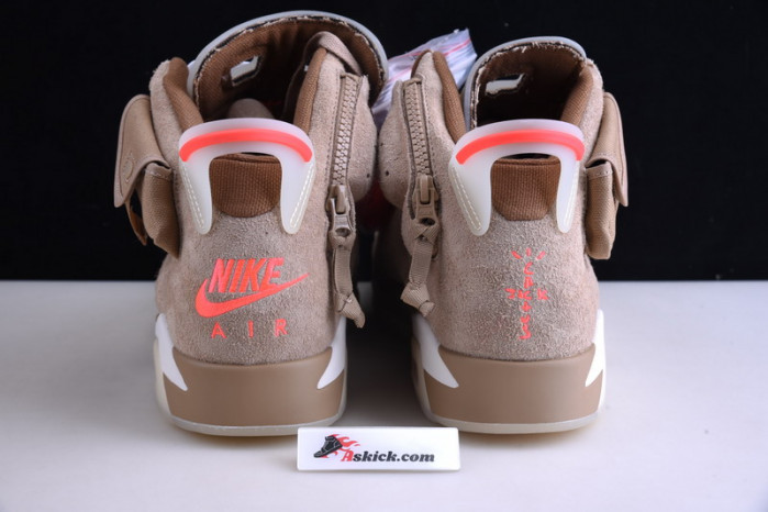 air jordan 6 retro travis scott british khaki dh0690-200