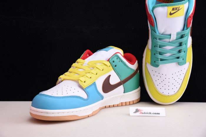 nike dunk low free 99 white dh0952-100