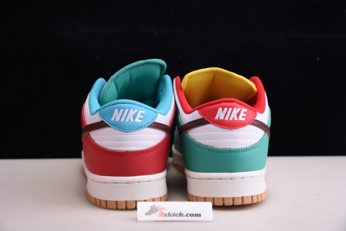 nike dunk low free 99 white dh0952-100