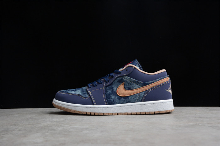 air jordan 1 low se denim dh1259-400