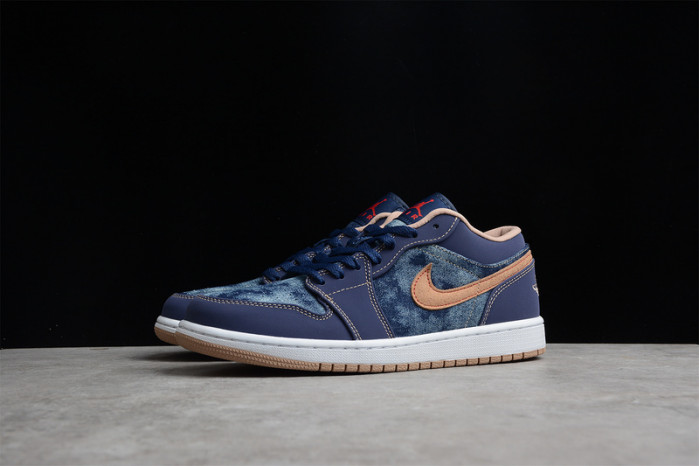 air jordan 1 low se denim dh1259-400