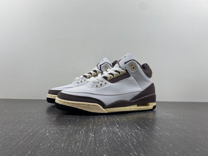 air jordan 3 retro white brown dh3434-113