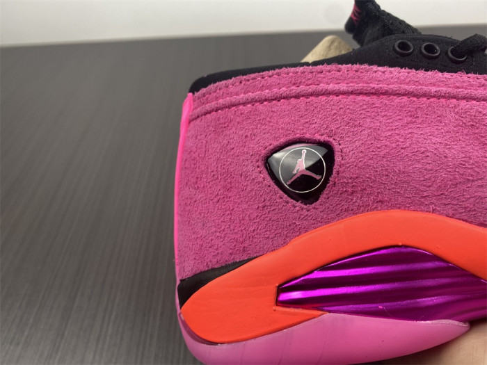 air jordan 14 low wmns “shocking pin” dh4121-600