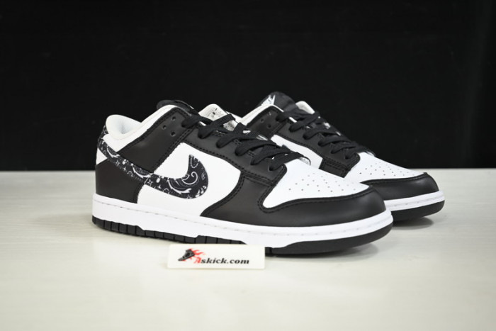 nike dunk low black paisley (w) dh4401-100