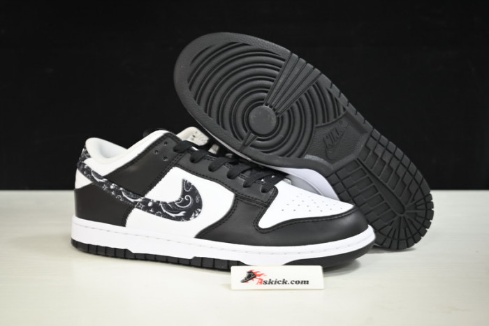 nike dunk low black paisley (w) dh4401-100