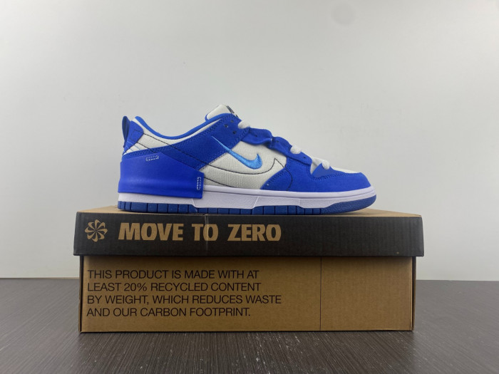 ike dunk low disrupt 2 “hyper royal” dh4402-102