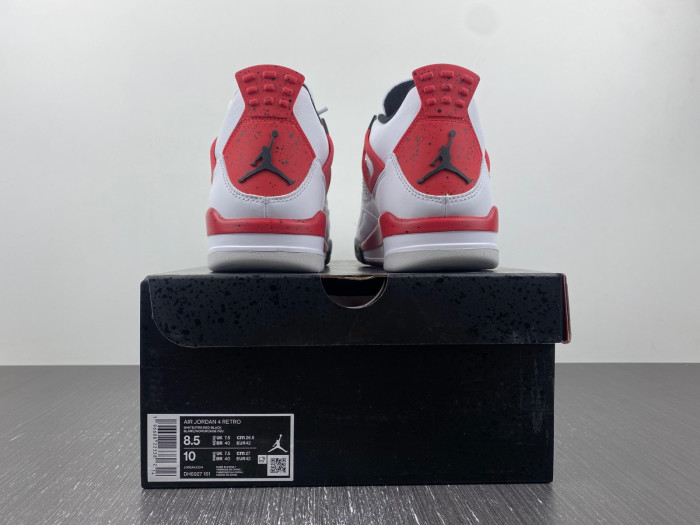 air jordan 4 “red cement” dh6927-161