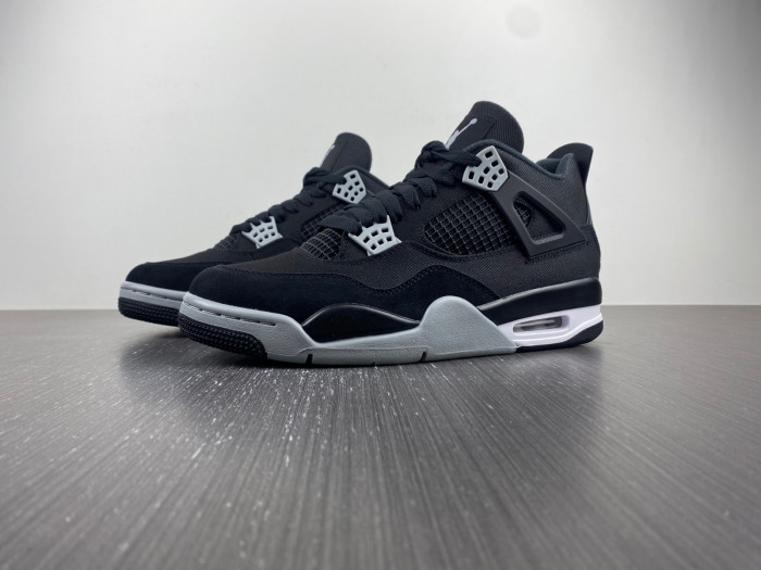 air jordan 4 “black canvas” dh7138-006